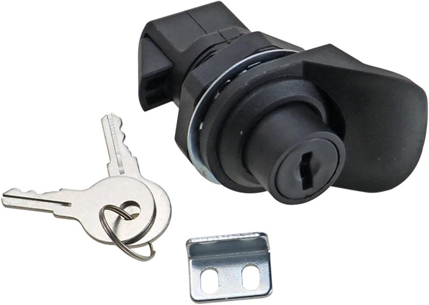 Switch Cabinet Door Lock,Plastic Snaps Press Button Plastic Cam Lock 1Pcs