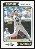 2023 Topps Heritage #242 Jose Trevino New York Yankees MLB Baseball Trading Card