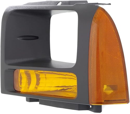 Miniatura 3 de KarParts360 Para Ford F-250 Super Duty 2006 2007 Parqueluz de señal par par lado conductor y pasajero sustituye a FO2526104 FO2527104 FO2527104