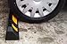 Parking Stopper for Garage Floor, Blocks Car Wheels as Parking Aid and Stops the Tires, acting as Rubber Parking Curbs that Protect Vehicle Bumpers and Garage Walls, 23.6
