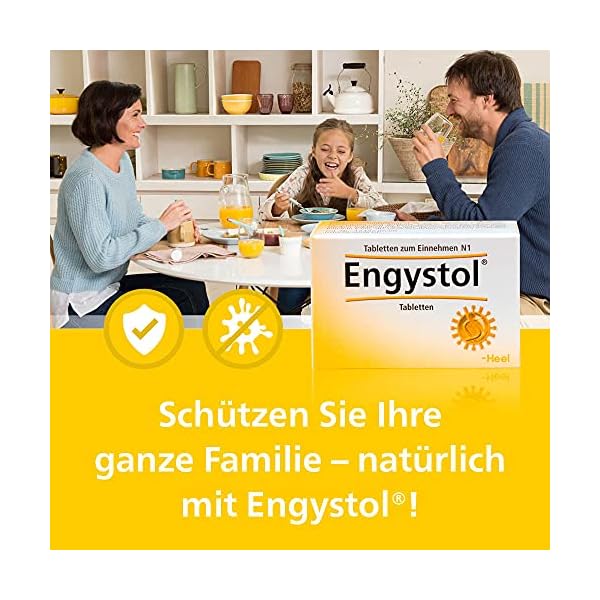Engystol - natürliches Arzneimittel zur Immunstärkung bei grippalen Infekten, Tabletten 250 Stück – Bild 8