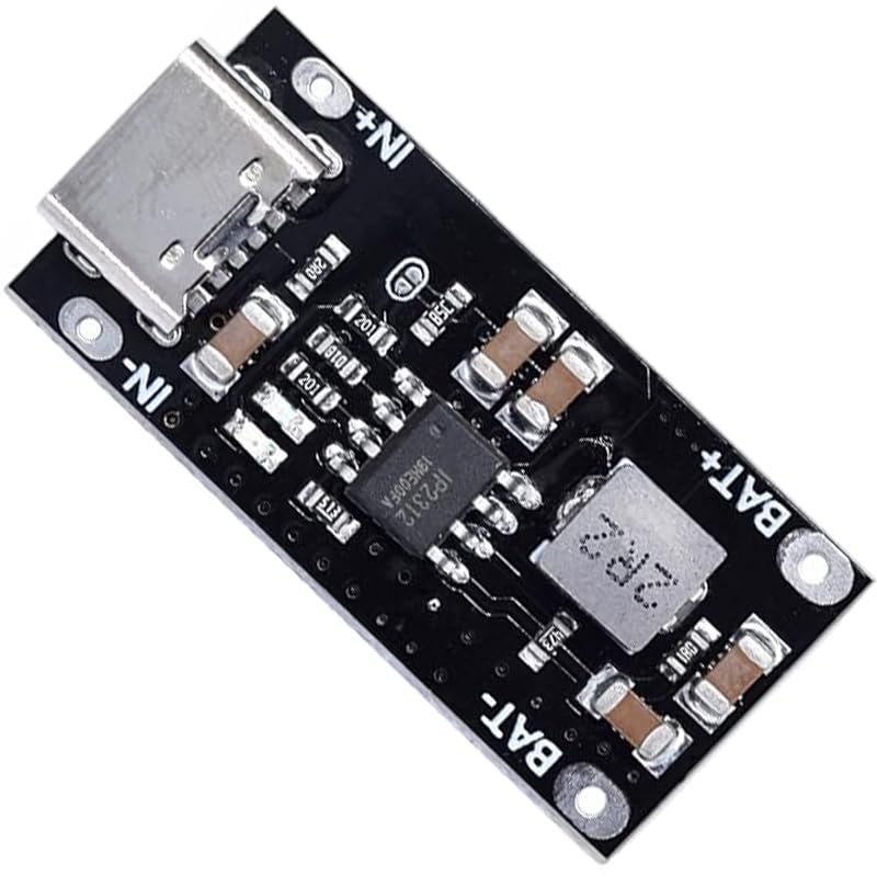 Hexonix Type-C USB Input High Current 3A Polymer Ternary Lithium Battery Quick Fast Charging Board IP2312 CC/CV Mode 5V To 4.2V (B0CQ2NRBWG) Amazon Price History, Amazon Price Tracker