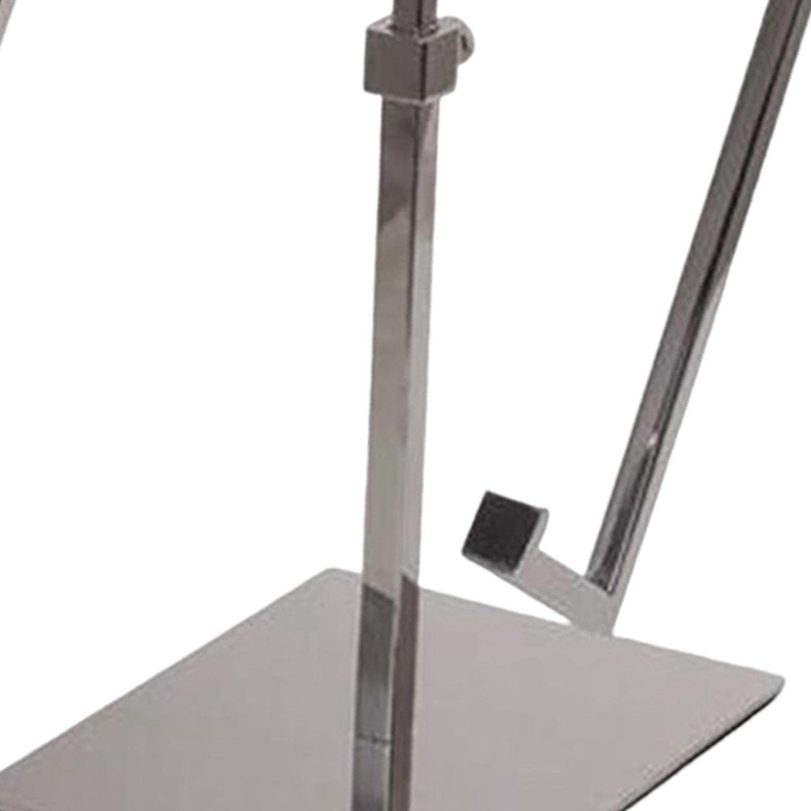 Generic Porta Magliette in Acciaio Inossidabile, Appendiabiti. Espositore per Abbigliamento Uomo E Donna, Staffa per Vetrina, Ideale per Negozi di Abbigliamen