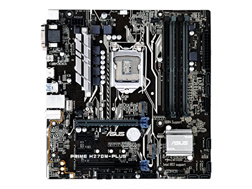 ASUS PRIME H270M-PLUS/CSM LGA1151 DDR4 HDMI DVI VGA M.2 H270 mATX Motherboard with USB 3.1