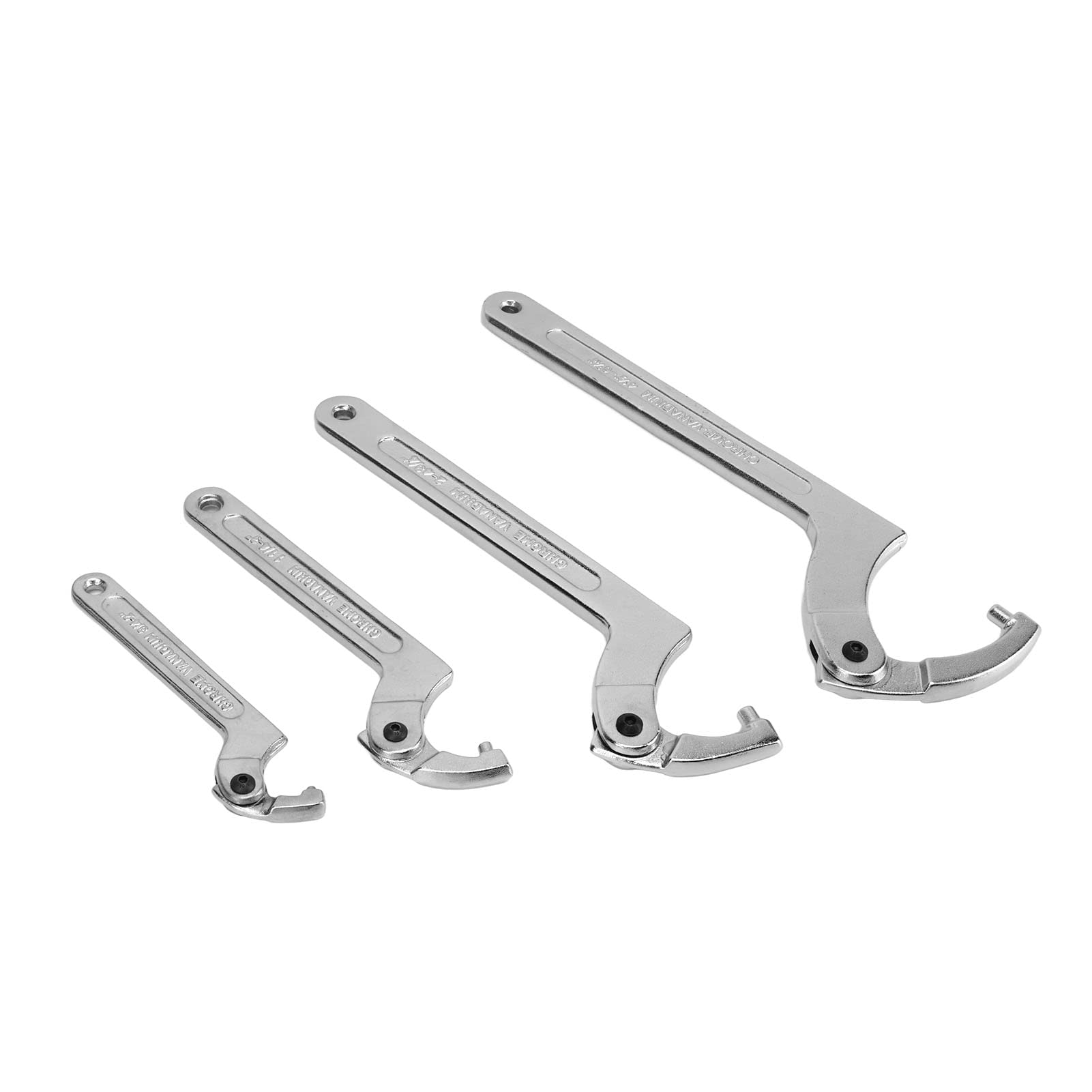 Yctze Jeu de Clés à Goupille, Finition de l'outil, Alliage Solide, Universel pour Colliers, clé à Molette, Jeu d'Outils - Outils et Bricolage/Électrique et / /Clés/