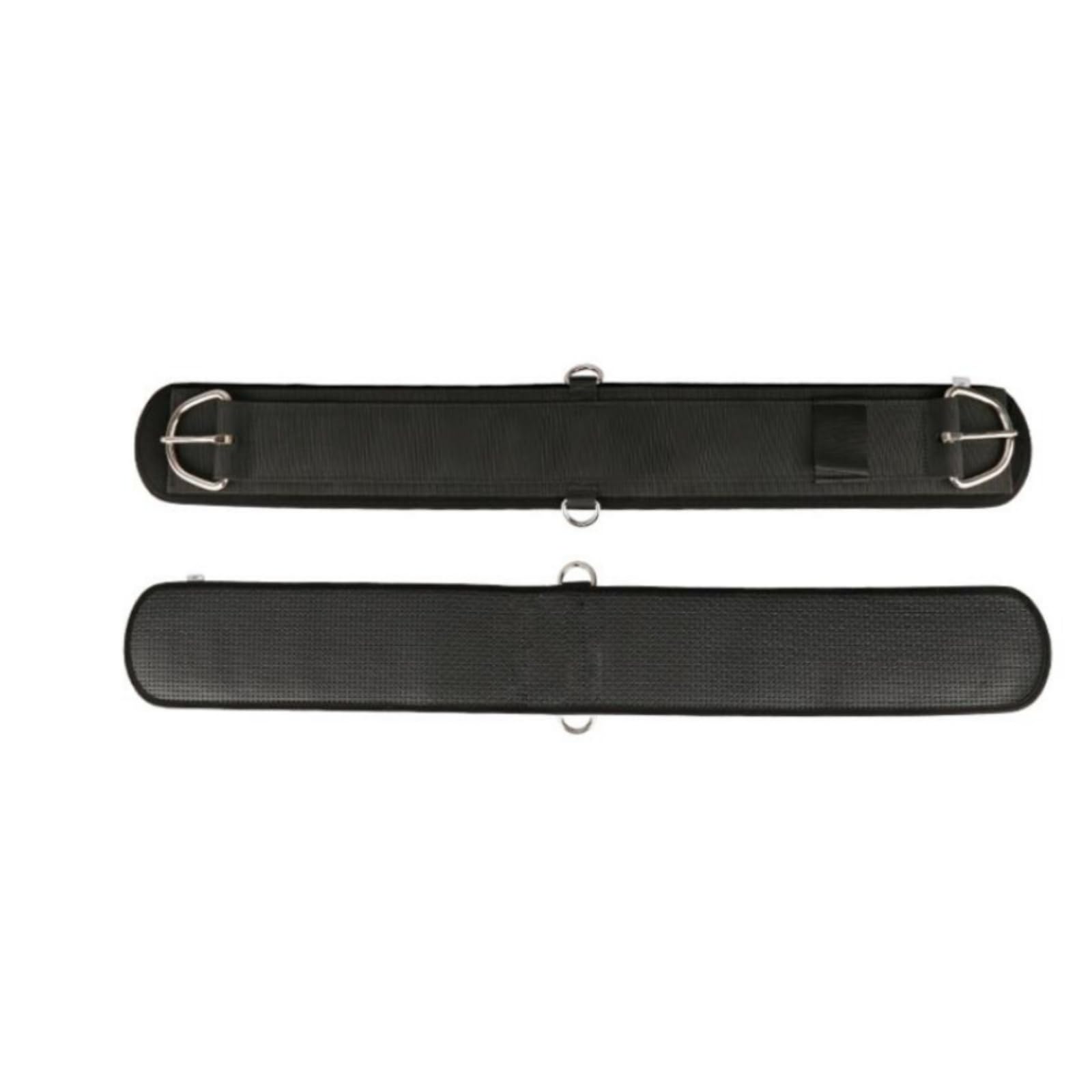 Occidental para Caballo Correa Faja Cinturón con Anillas Metálicas y Material y Cómodo para Adecuada para Paseo de Campo Ligera Clases, Negro, 36 Pulgadas-91cm