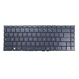 Garantie: 90 jours RTDPART Clavier rétroéclairé RGB Gris pour MSI Prestige 14 Evo A11M A11MO A12M (français français, sans Cadre)