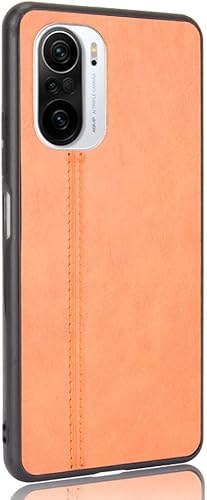 Miniatura 2 de Funda de teléfono para Xiaomi Redmi K40 Pro, funda para Xiaomi Redmi K40 Pro Funda protectora de cuero PU estilo vaca, funda antideslizante a prueba