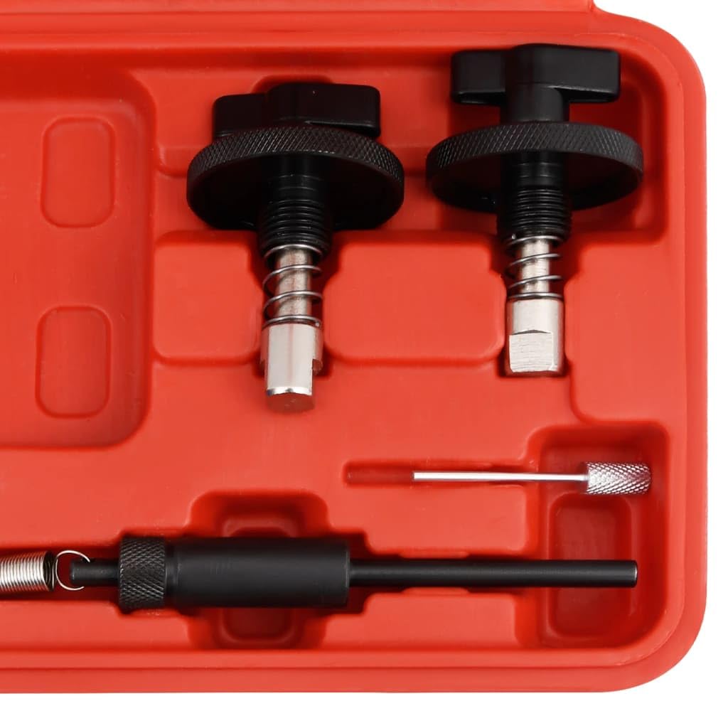 Juego de herramientas de ajuste del árbol de levas para motores diésel Vauxhall 1,3 CDTI con maletín de plástico, juego de 4 piezas para cambio de correa de dientes Z13DT, Z13DTH
