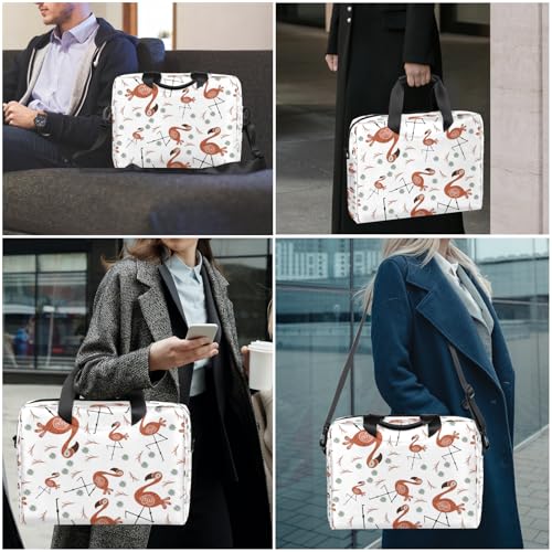 Bolso para laptop de 16 pulgadas con diseño flamenco miniatura 7