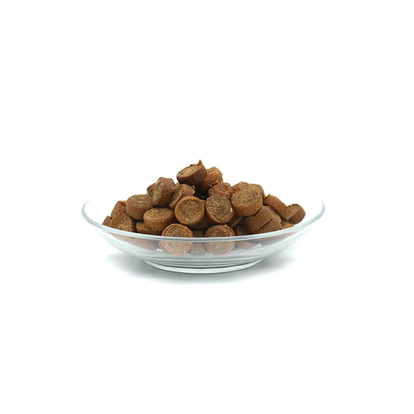 Bellfor Welpenfutter Set für große Rassen Wiesen-Schmaus Junior 4 kg Freiland-Happen 200g und Gelenke & Knochen Kapseln 30 Stück mit Ovopet
