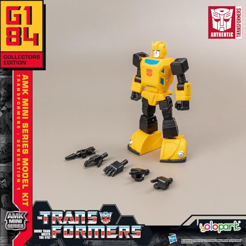 Bumblebee Transformers Toy,Transformers G1 Action Figures,Highly Articulated 3.94 Inch Bumblebee Model Kit with Weaponry,Transformer Toys for Kids Age 8 and Up,No Converting - Image 3