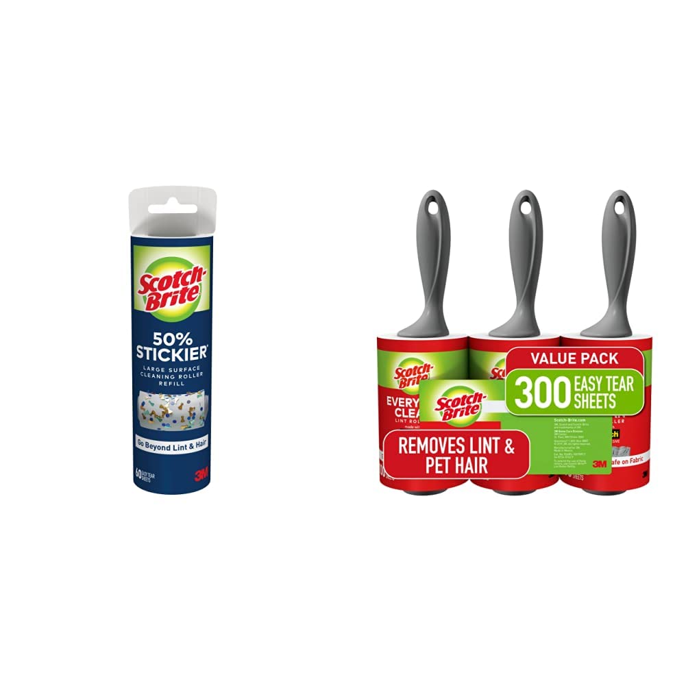 ScotchBrite 50" Stickier Large Surface Roller Refill