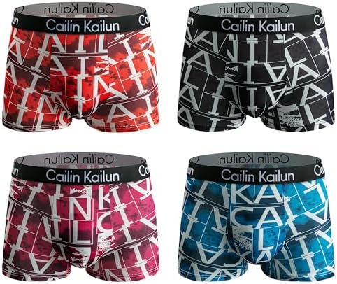 （08:30時点） [EZATING] ボクサーパンツ メンズ 下着 吸水速乾 抗菌防臭 通気性 3D 立体成型 4枚セット L~5XL ボクサーブリーフ ローライズ L