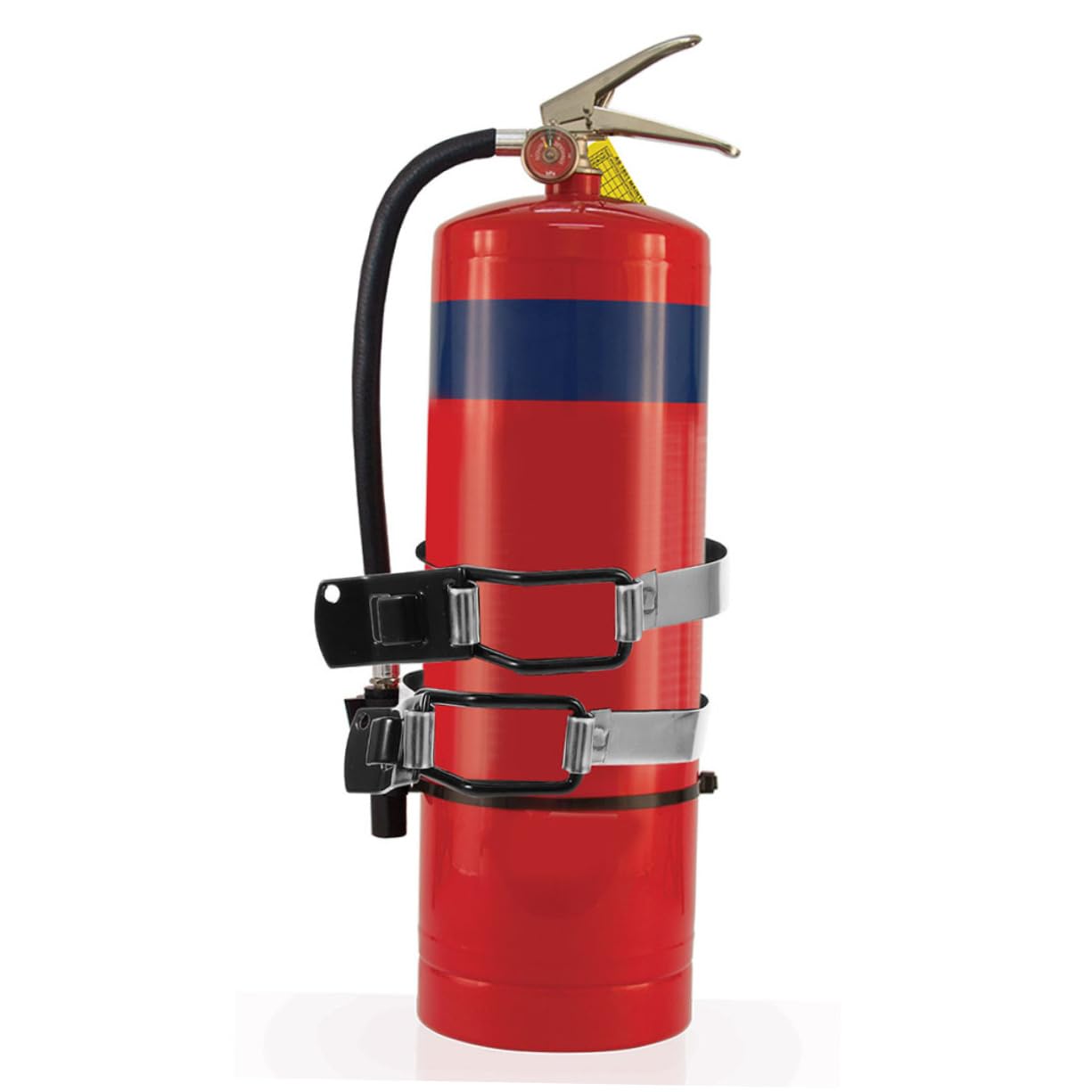 SHINEOFI 2 Soportes para Extintor de Incendios de Pared, Hierro y Acero Inoxidable, Resistentes al Desgaste, para Colgar y Almacenar en Casa