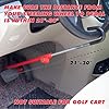 CARTMAN Steering Wheel Brake Lock Vehicle Anti Theft Security Brake Pedal Lock with Adjustable Length Fit for Distance from Steering Wheel to Pedal Within 53cm to 76cm #1