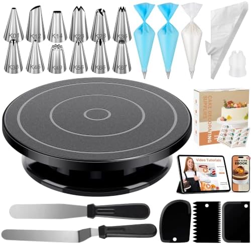Kootek 71 Cake Decorating Kit Baking Supplies Tools for Beginners...