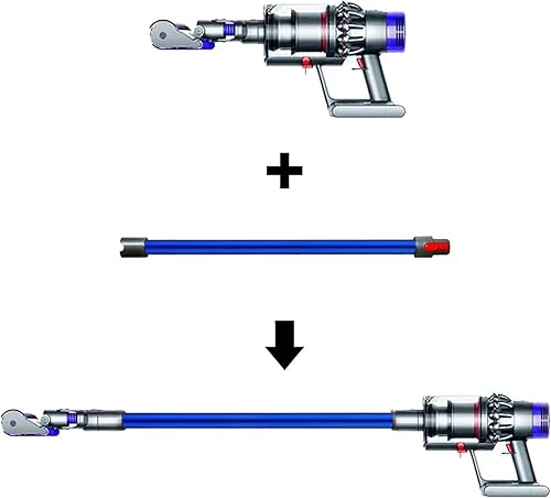 Miniatura 8 de Varita de repuesto de liberación rápida compatible con aspiradora inalámbrica Dyson V15 V11 V10 V7 V8 (azul)