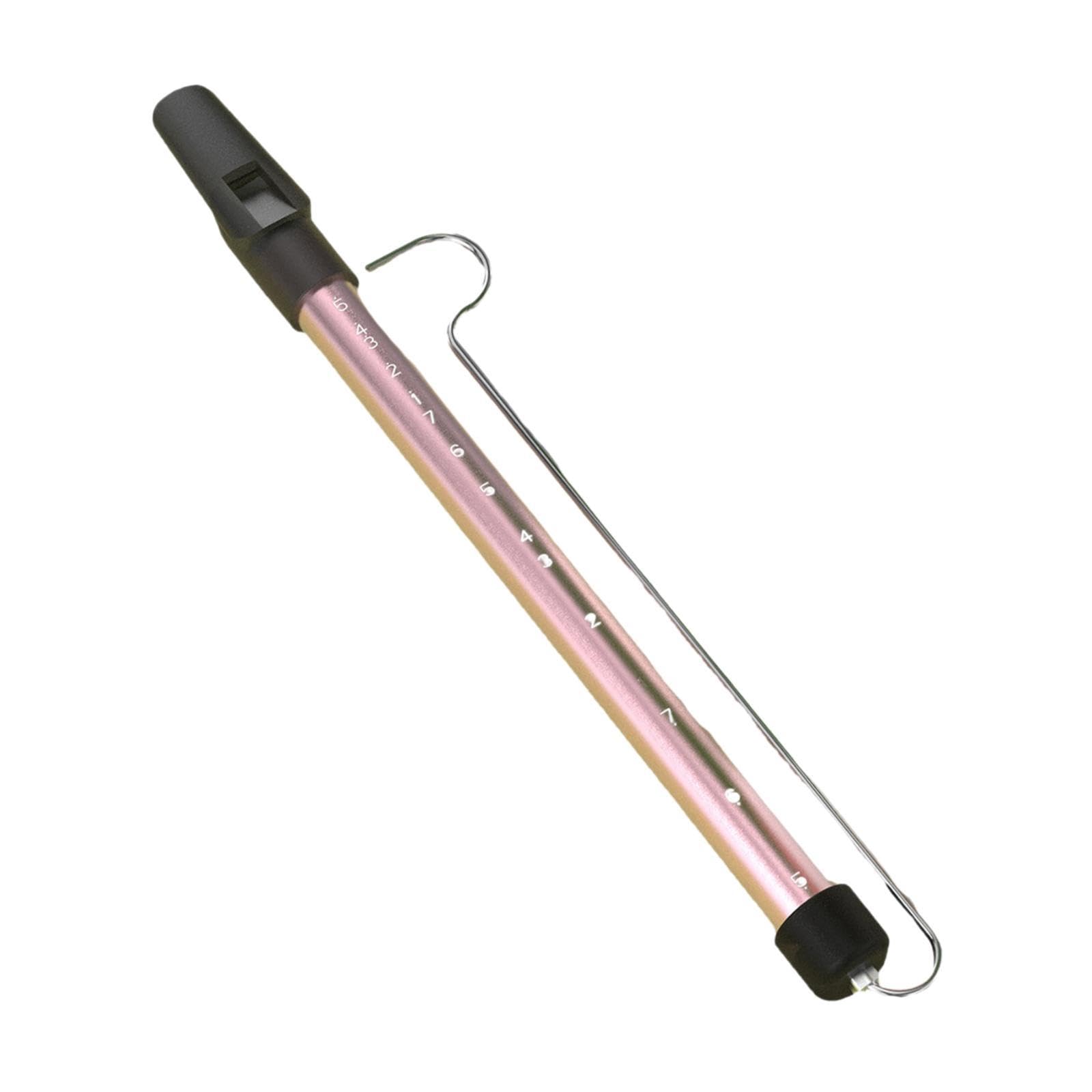 F Fityle Silbato deslizante, instrumento de viento, escala deslizante ajustable de mano, juguete divertido para adultos, Juguete Musical para principiantes, Rosa