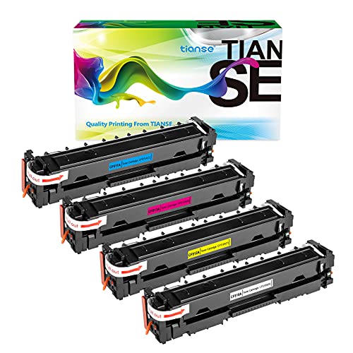 TIANSE Cartucho de tóner compatible para impresoras HP Color Laserjet Pro  MFP M180nw M180n M181fw M154nw M154a, 4 paquetes - Amazon.com