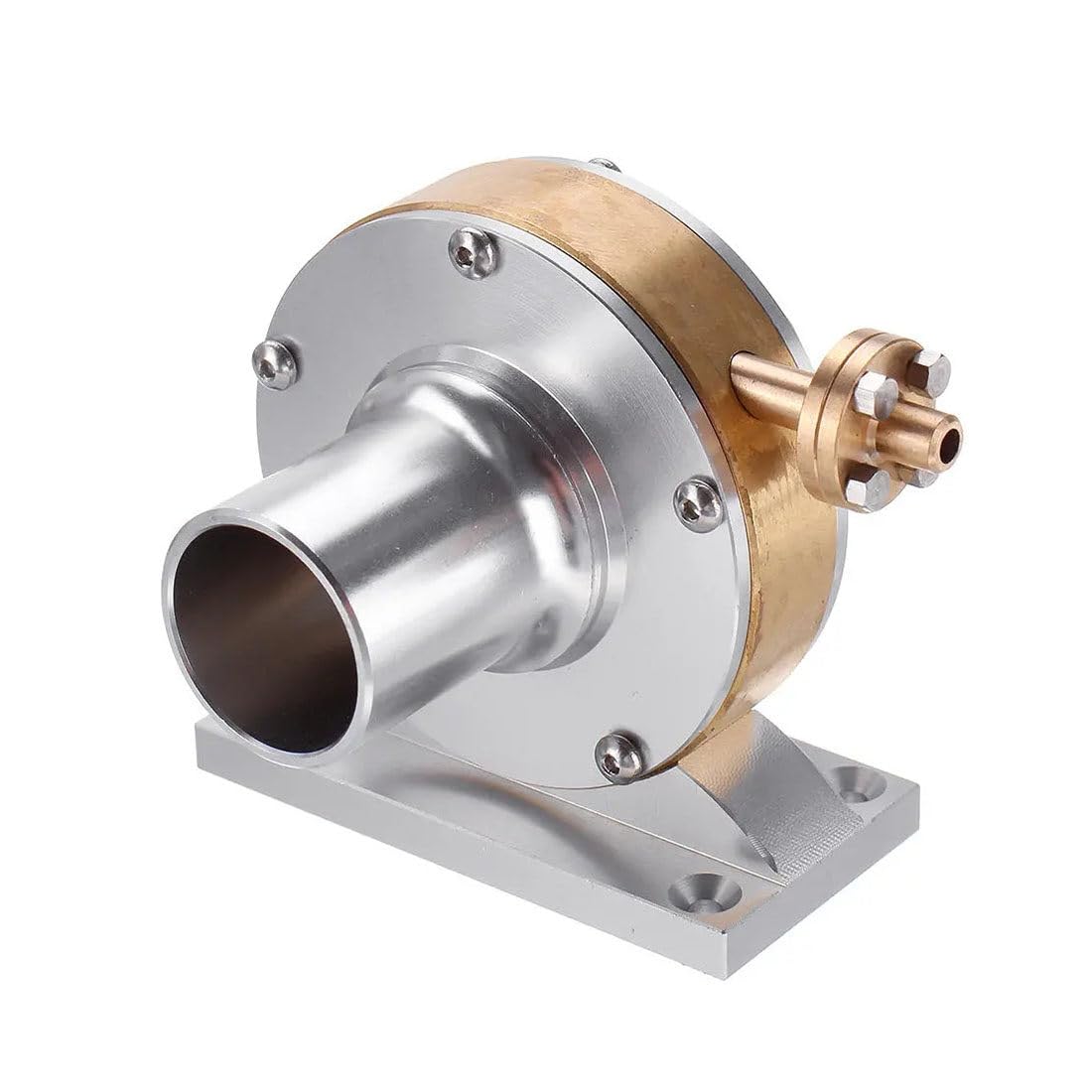 Mini Dampfturbinen Modell, Hochgeschwindigkeits Turbinenmotor mit 40.000 U/min, DIY Metallmotoren Sammeln für Enthusiasten