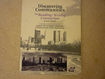 Paperback Discovering Communities the Reading / Writing Connection Book