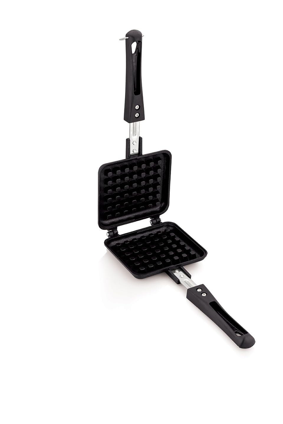 Multipurpose Waffle Maker Toast Pan | Premium Aluminium Waffle Iron | Compact Foldable Handle Design-image-23