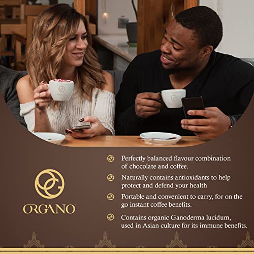 2 Boxes Of Organo Gold Ganoderma Gourmet - Gourmet Cafe Mocha (15 Sachets Per Box) #TOP4