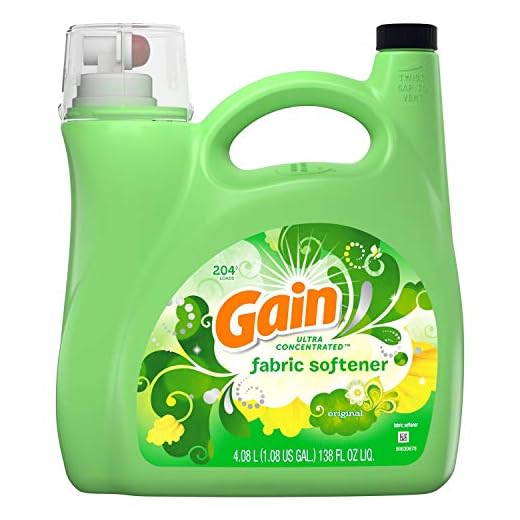 Gain Ultra Concentrated Liquid Fabric Softener, Original (138 fl oz, 204 loads)