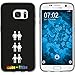 Produktbild PhoneNatic Case kompatibel mit Samsung Galaxy S7 Silikon-Hülle Pride Beziehung M1