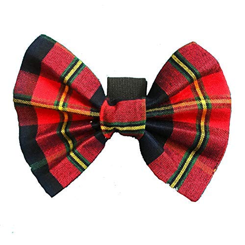 Pet Guard Winter Plaid Bow Tie for Dogs and Cats with Adjustable Strap (Red) (B08NKB58CX) Amazon Price History, Amazon Price Tracker