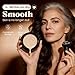 Foundation for Older Women, 2026 New Mushroom Head Cushion CC Cream Glow Foundation for Mature Skin, Moisturizing Concealer Brighten Long-Lasting (Deep)
