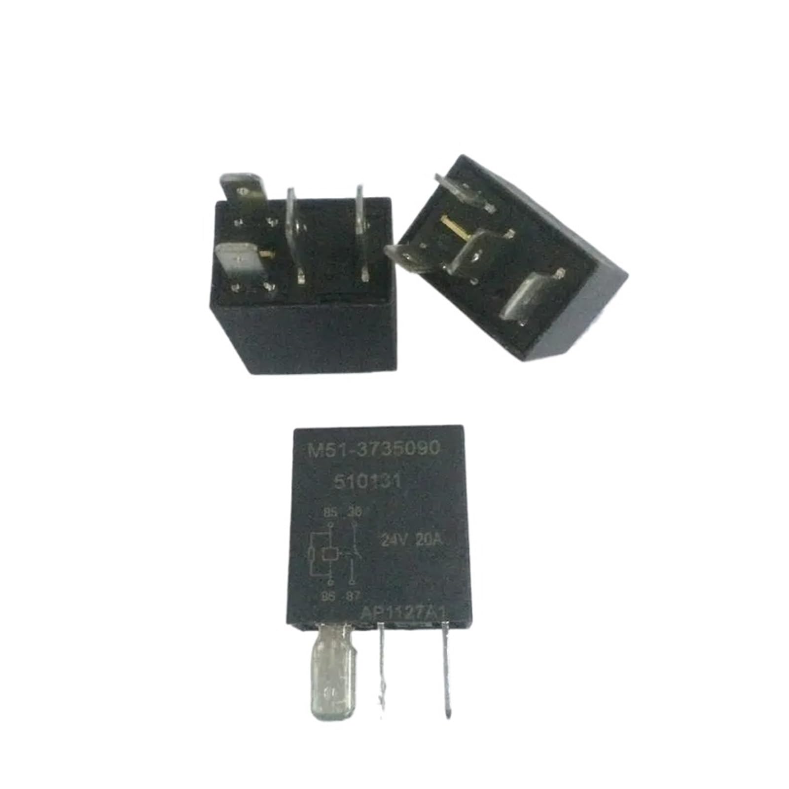Relais M51 V3735090 24V commutation stable 20A pour phares et climatisation