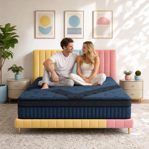 12-Inch Queen Memory Foam Mattress with Cooling & Support