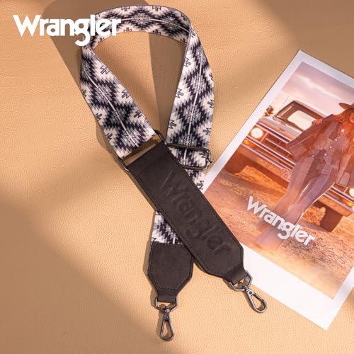 Image of Wrangler Strap Western Purse Straps Replacement Crossbody Handbag Adjustable Aztec Wide Guitar Strap