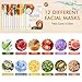 KONEUK 84 Pack Collagen Face Masks Skincare for Women, Hydrating and Moisturizing Sheet Face Masks for Women Skin Care, Face Mask Gifts Set for Spa Party, Bulk Facial Masks Suitable for All Skin Types