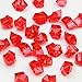 WELMATCH Red Acrylic Ice Rock Crystals Treasure Gems...