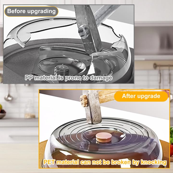 Tapa para microondas Qivine sin BPA para evitar salpicaduras de comida y manchas 5