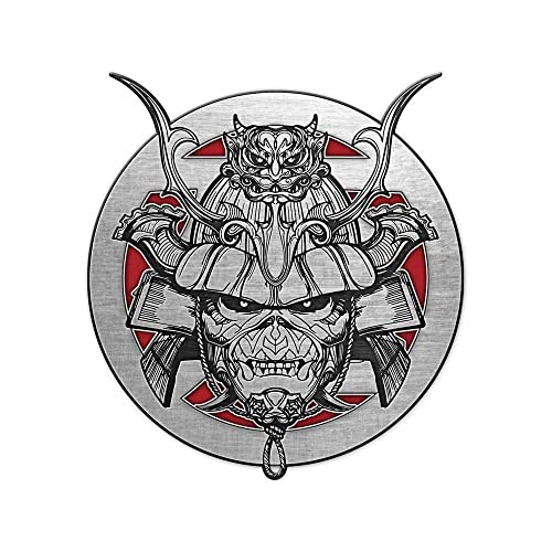 Iron Maiden Badge Pack Senjutsu Band Logo Official Metal Lapel One Size