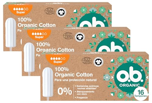16 Stk. Organic Super (Packung mit 3)