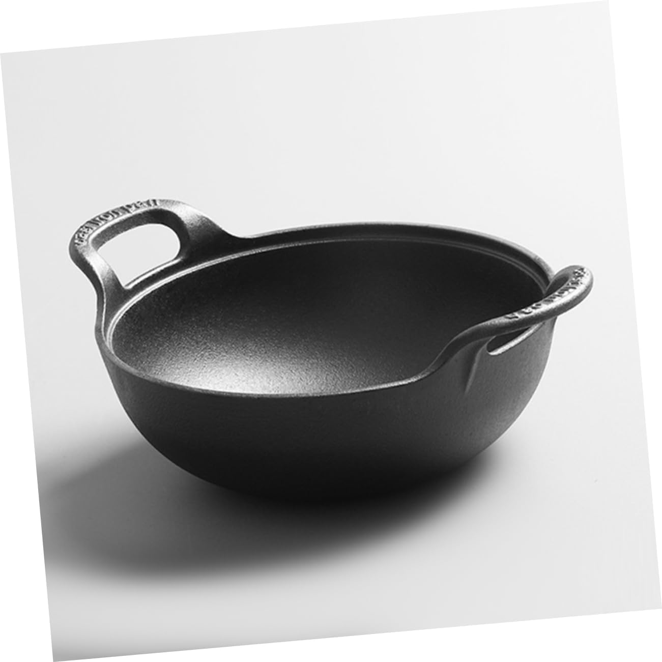 BESPORTBLE Cookware Cast Iron Skillet Soup Pot Household Cooking Pot Picnic Cookware Camping Cooker Outdoor Saucepan Outdoor Camping for Cooking