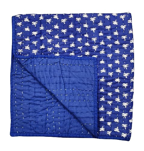 Couvre-lit Kantha pour bébé coton anti-transpiration pour des nuits calmes - 3