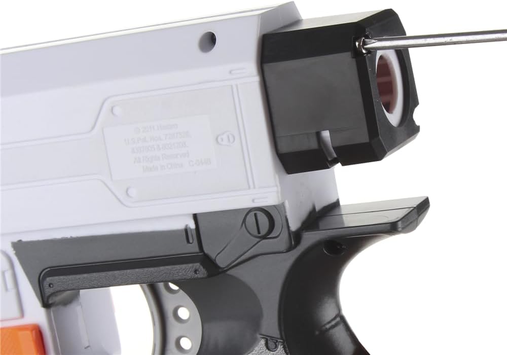 Injection Mold Shoulder Stock Core with Adaptor for Nerf Elite Modulus Series and Worker Stock Toy (Black Fold-Adapter)