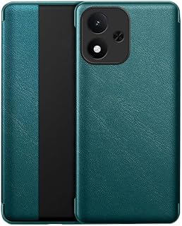 ・互換品Redmi Note 17 5G用 ケース 手帳型 カバー 二つ折り PUレザー 手帳型PUレザーケース レッドミー用 ノート17用(シアン) [並行輸入品]