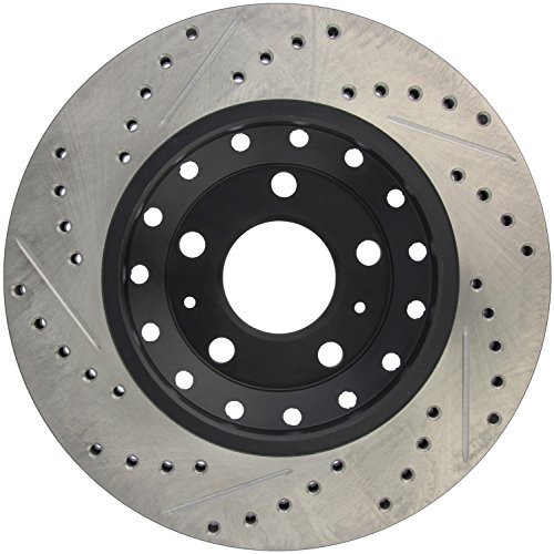 Image of StopTech 127.33102L Sport Drilled /Slotted Brake Rotor (Rear Left), 1 Pack