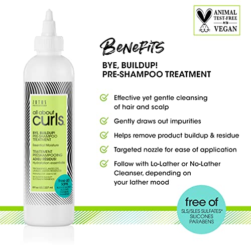 All About Curls Bye, Buildup! Pre Shampoo Treatment & Lo-Lather Cleanser & Quenched Cream Conditioner | Gentle Cleansing Routine | All Curly Hair Types #TOP2
