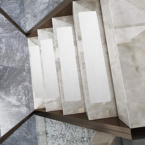 Senerce Stair Treads Non Slip Tape(15-Pack), 4" X 24" Staircase Step Treads, Adhesive Stair Safety Treads,Safety For Kids, Elders And Pets #TOP5