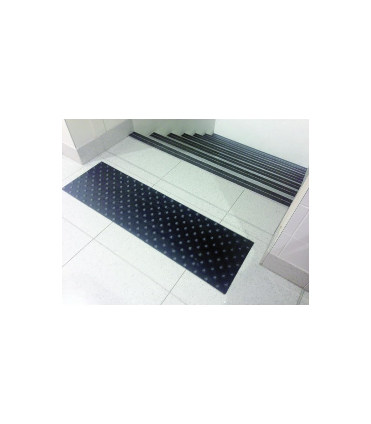 Dalle pododactile accessdal - xl pu. adhesif noir ral9004-1350x400 mm