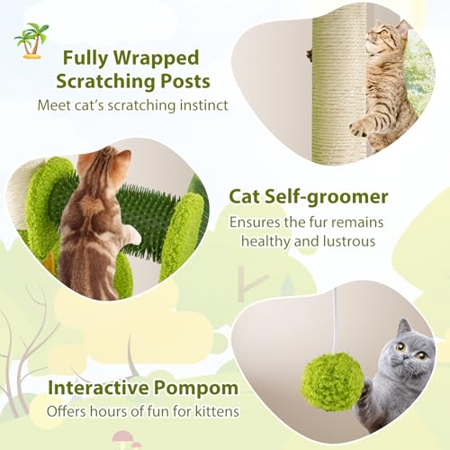 PETSITE Árbol para Gatos 31 pulgadas con Rascador y Condo miniatura 7