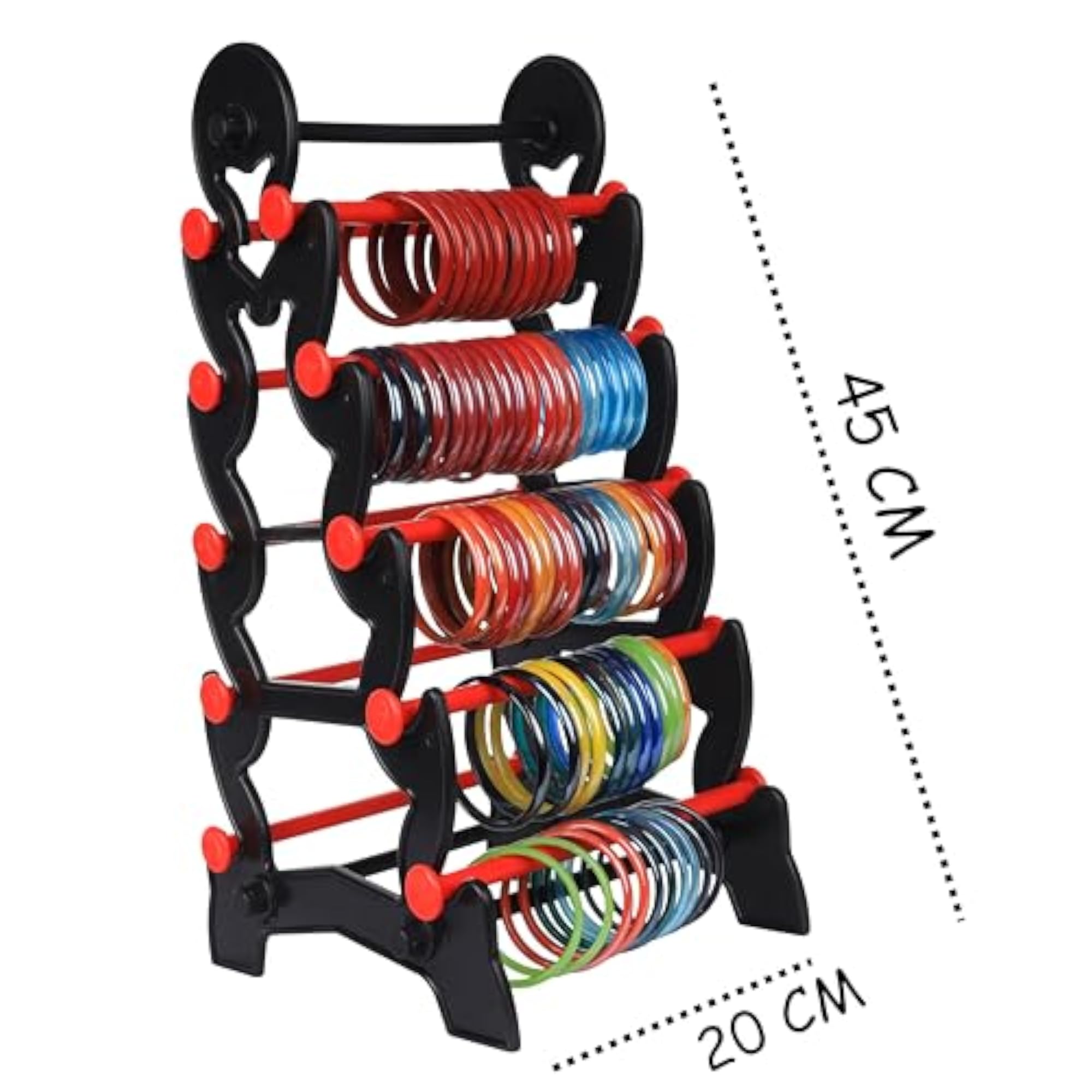 5 Tier Bangle Organizer Stand for Jewellery Storage